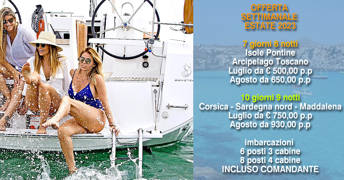 Offerta imbarco settimanale